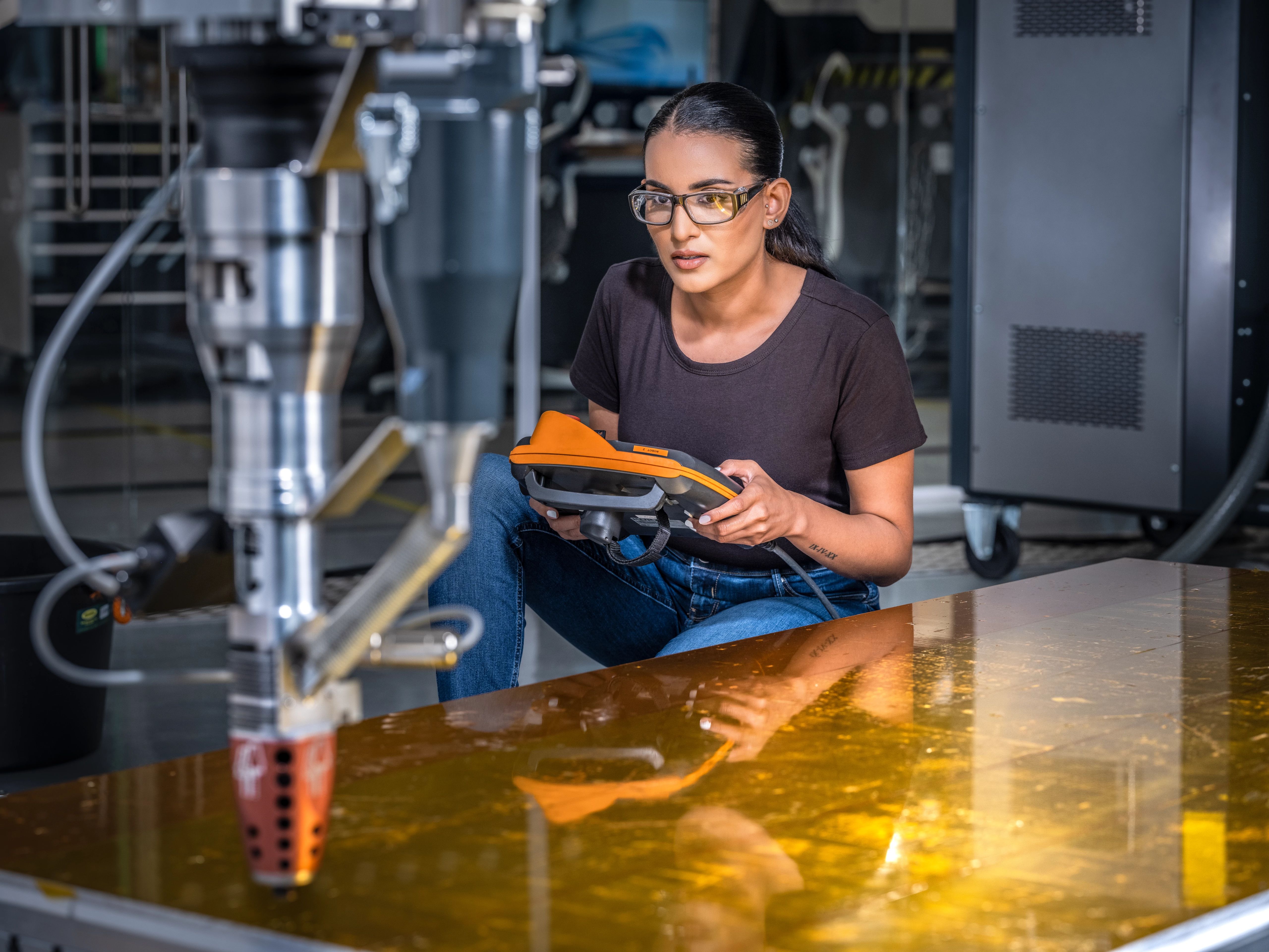 Woman in Autodesk Technology Center 