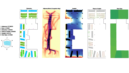 Generative design and space animation