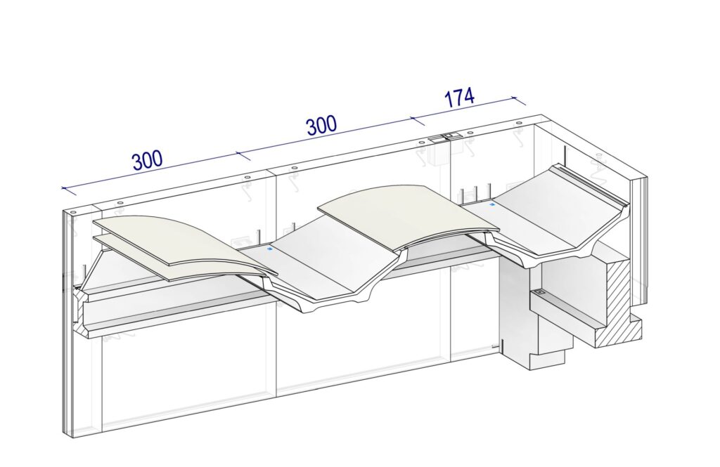 Screenshot of dimensioning for architecture. 