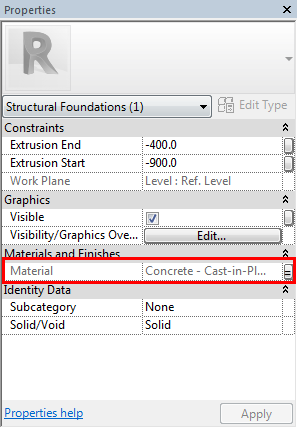 Associate Family Parameter 