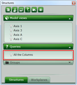 Advance Steel tip on creating a BOM query