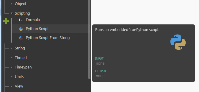 Python Script Node