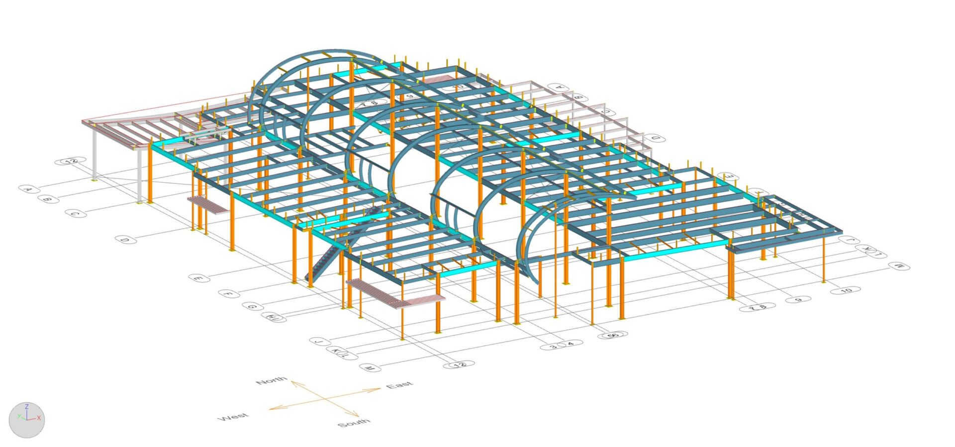 Advance Steel ISO view