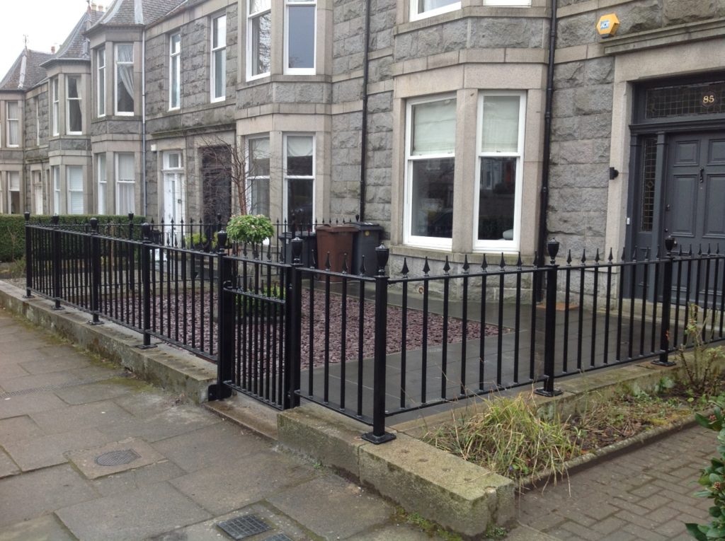 Advance Steel railings completed