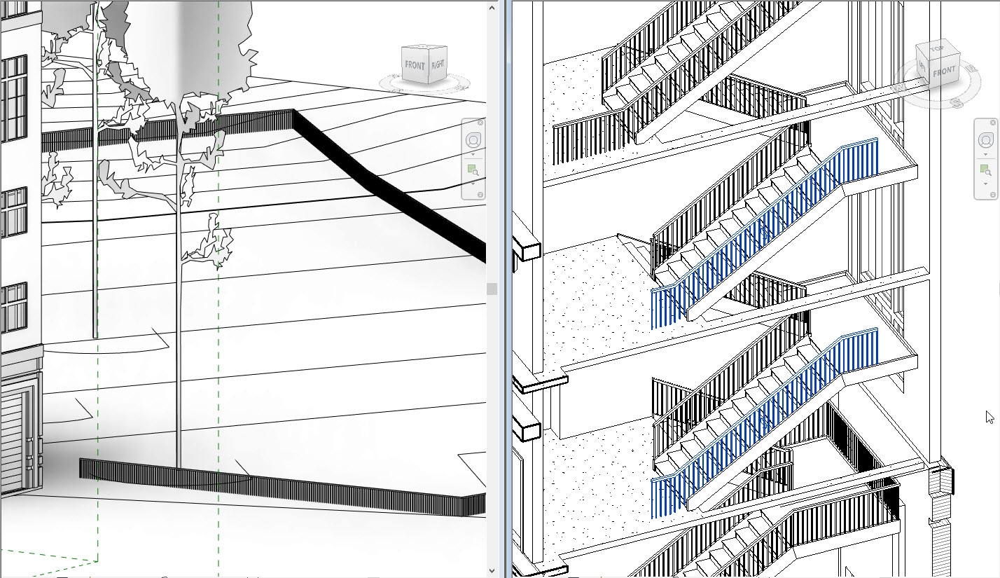 railing tools in Revit 2018