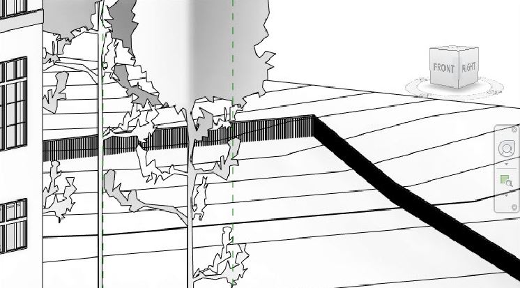 Ability to host railings on topography with Revit 2018