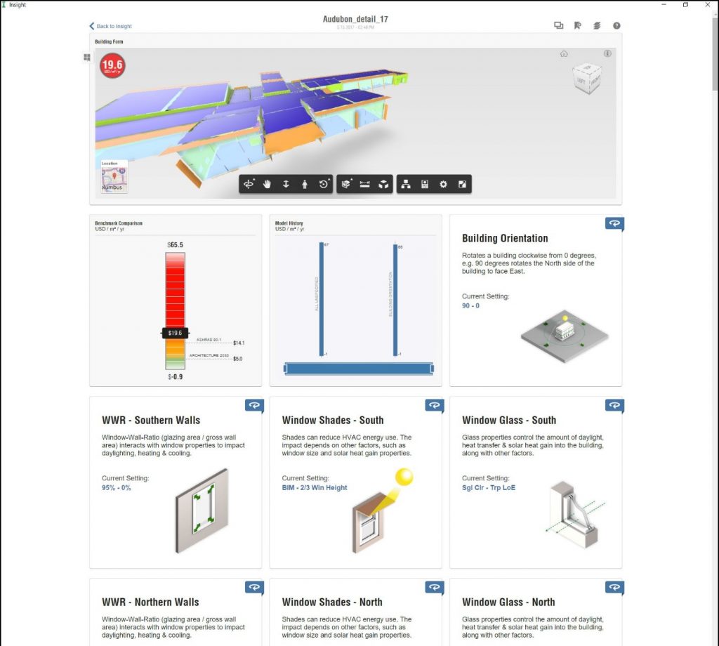 architecture 2030 challenge insight dashboard