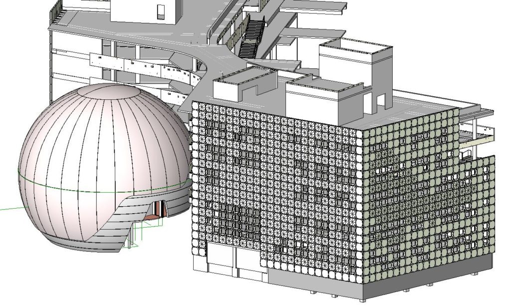 Revit Model of Frost Museum