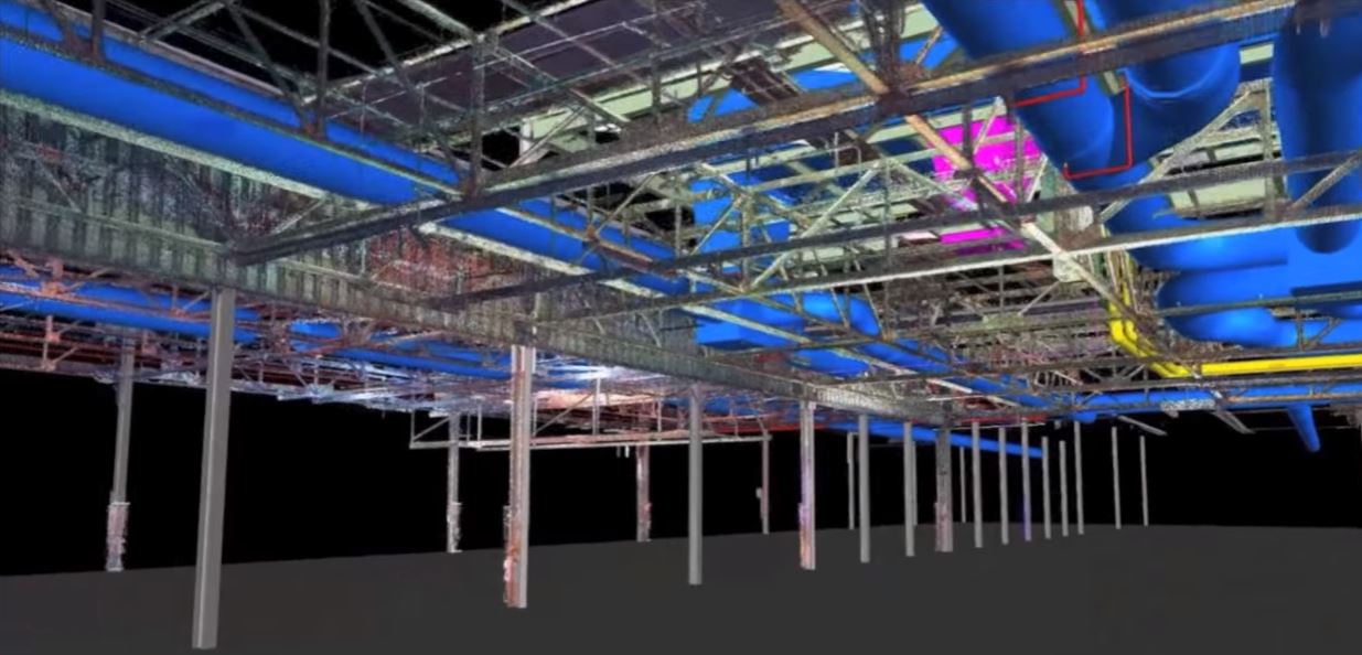 building interior point cloud