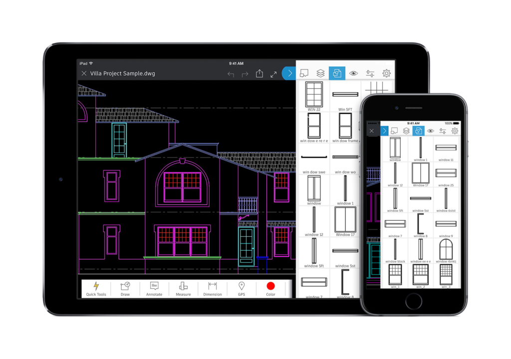 What's New in AutoCAD 2018 Technology and Performance: AutoCAD mobile app