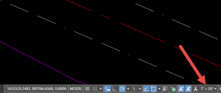 Model Space Variable AutoCAD