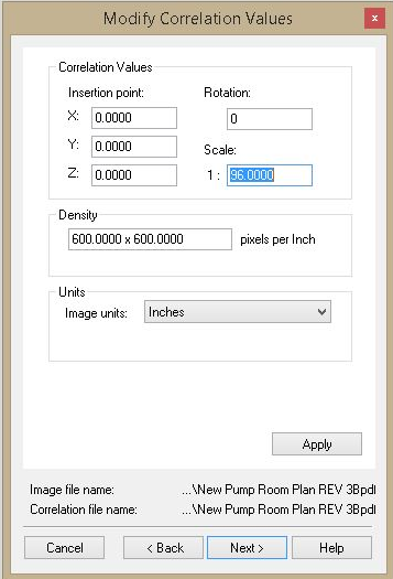 Raster Design Correlation Values