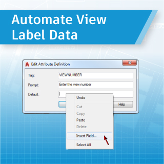 Automate View Label Data AutoCAD Sheet Sets