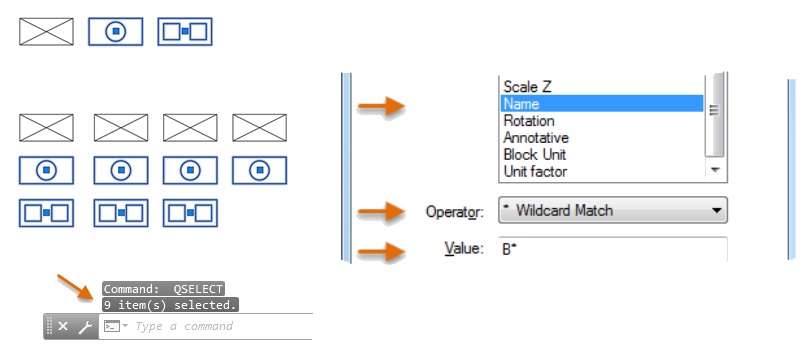 Count blocks AutoCAD