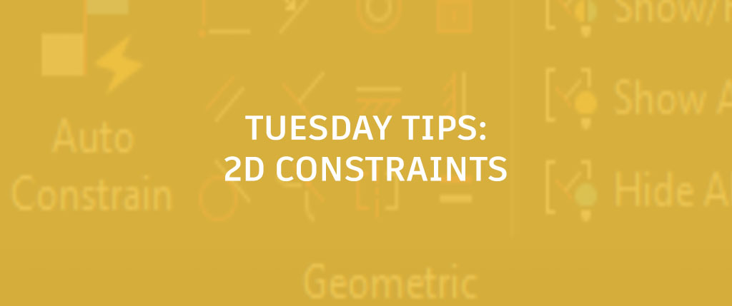 2D Constraints AutoCAD