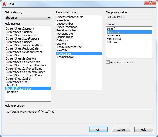 Field Sheet Sets AutoCAD