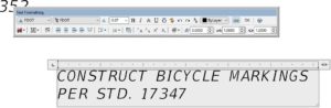 AutoCAD text editor