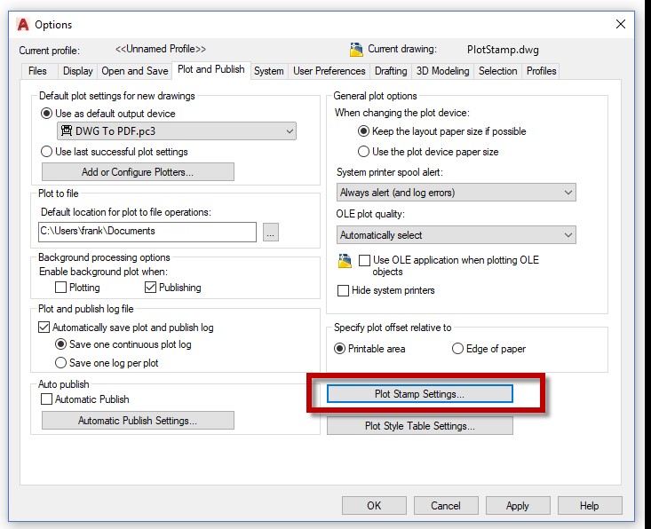 Plot Stamps in AutoCAD: Tuesday Tips With Frank - AutoCAD Blog