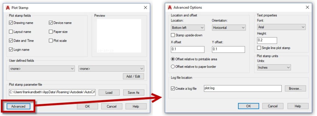 How To Create Plot Stamp In Autocad