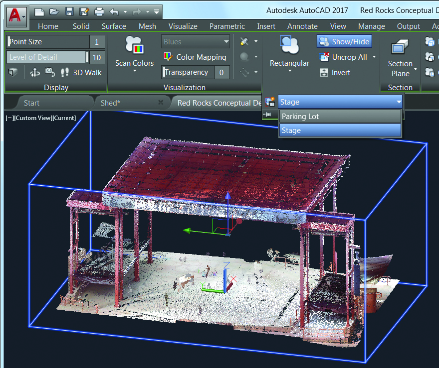 Point Cloud Improvements: Cropping