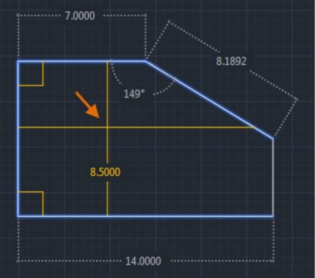 Quick Measure AutoCAD 2020 