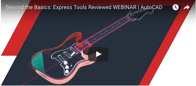 AutoCAD Express Tools webinar