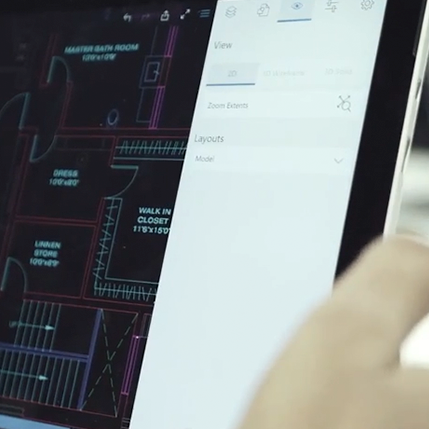 AutoCAD Mobile on Windows 10