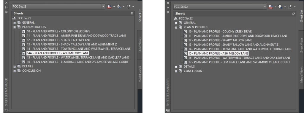 add-sheet autocad sheet sets