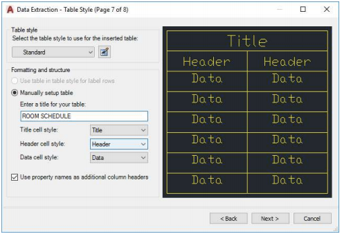 AutoCAD Data Extraction