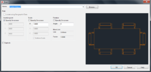 AutoCAD 2017 - Insert dialog box.