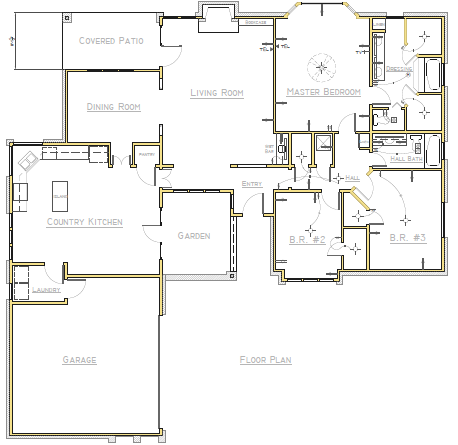 autocad house drawings samples dwg