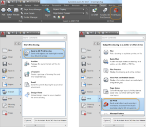 AutoCAD 2017 - Accessing Print Studio
