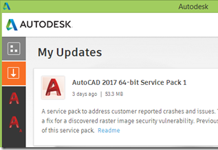 AutoCAD 2017 Service Pack 1