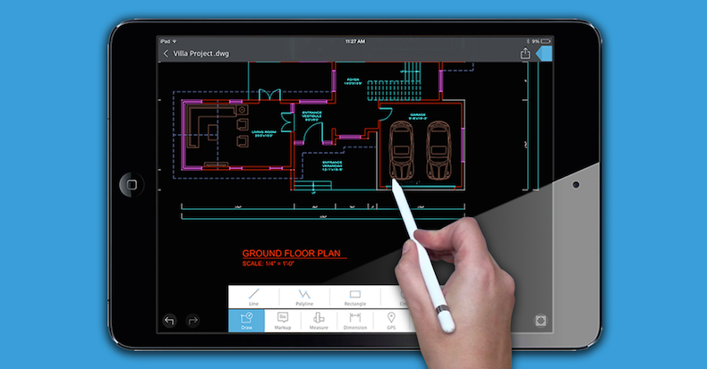 AutoCAD trên iPad