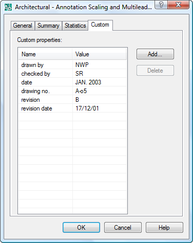 DWG Columns for Explorer 04: AutoCAD Exchange app