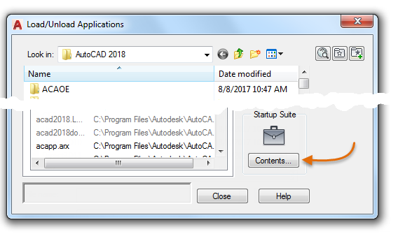 Loading Custom AutoCAD Programs