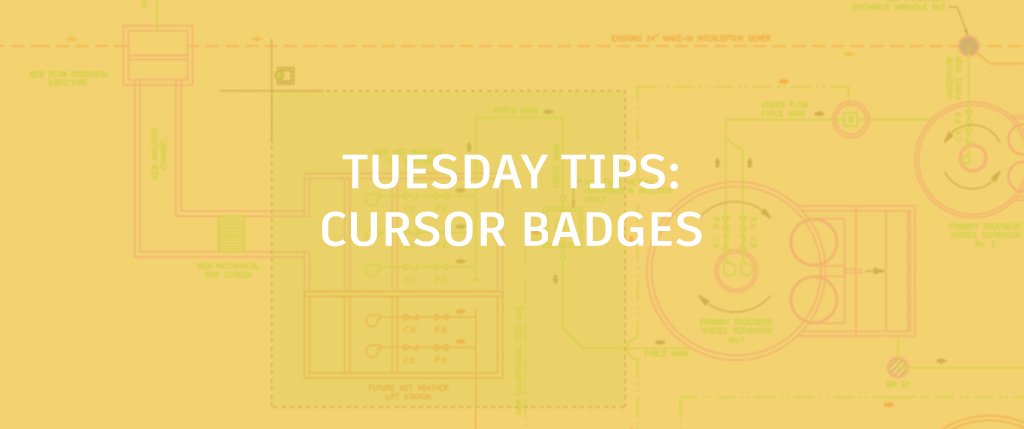 AutoCAD Cursor Badges