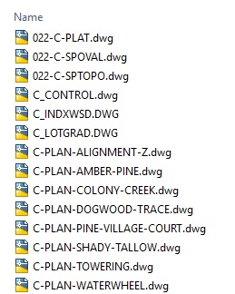 dwg files autocad sheet sets