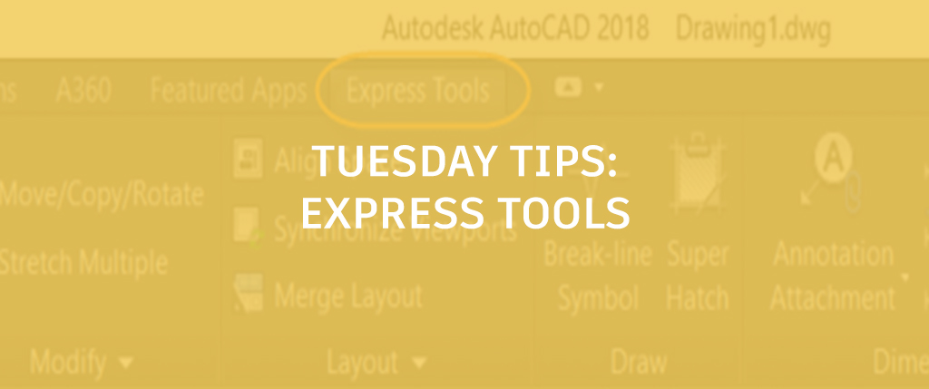 AutoCAD Express Tools