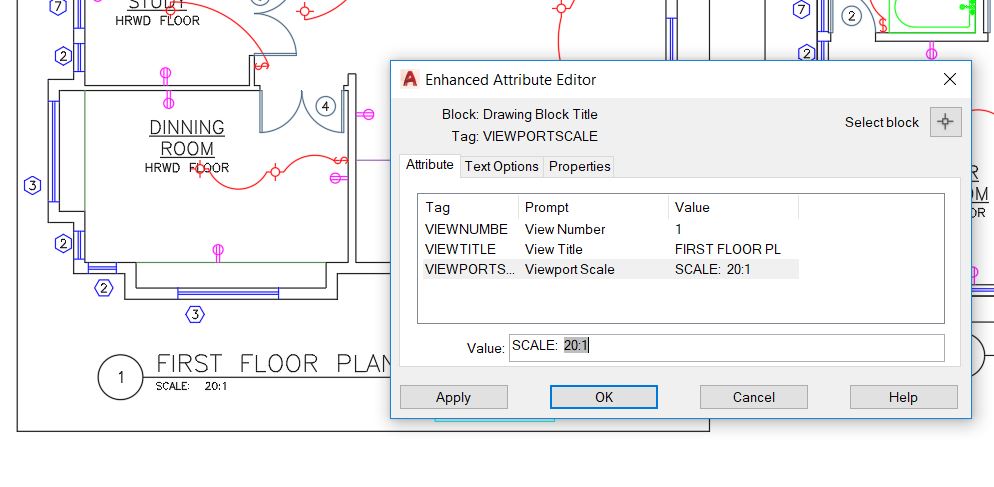 viewport attribute editor