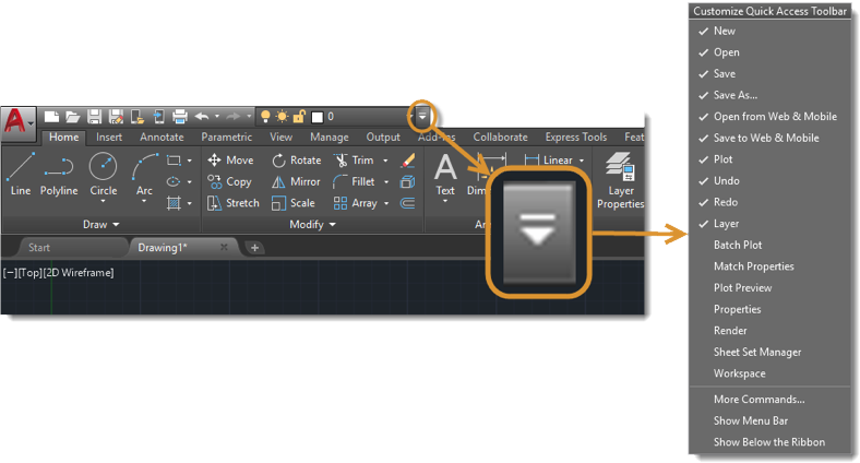 Tips to Customize the Ribbon in AutoCAD LT, AutoCAD Blog