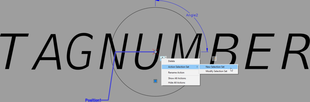 AutoCAD dynamic block selection set