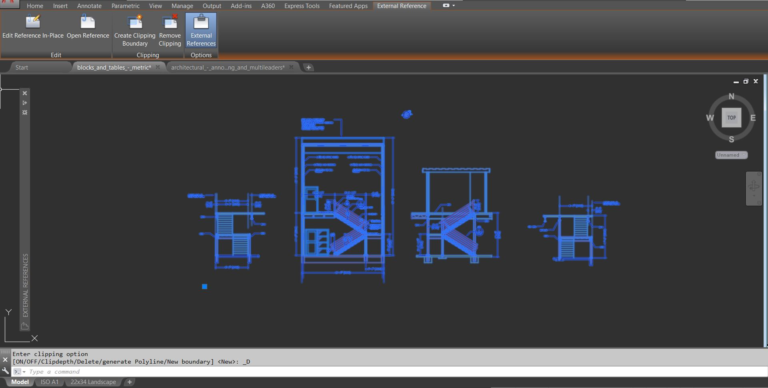 How To Use The XClip Command For Clipping Boundaries With Xrefs And ...