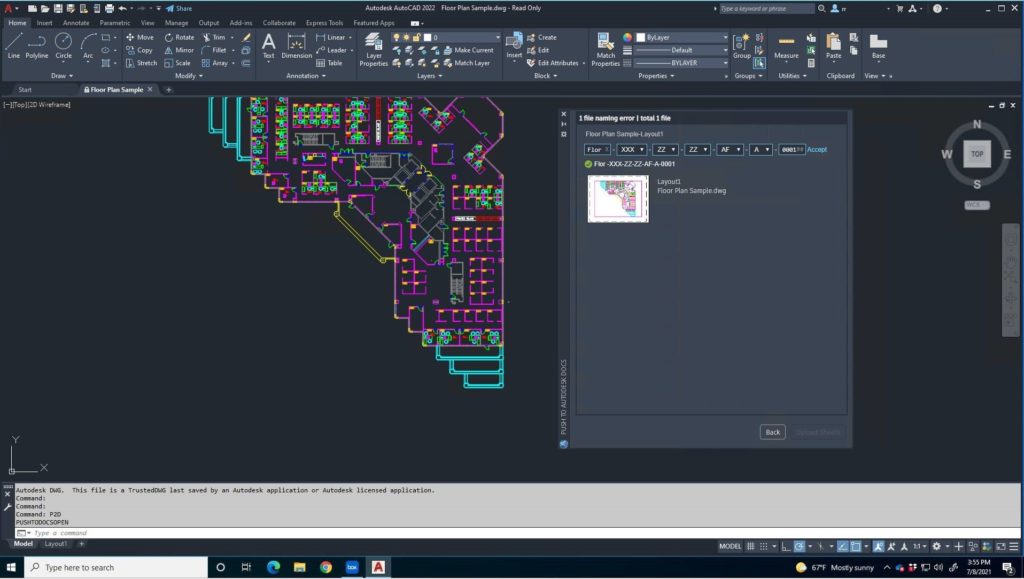 AutoCAD 2022.1 Update Screenshot