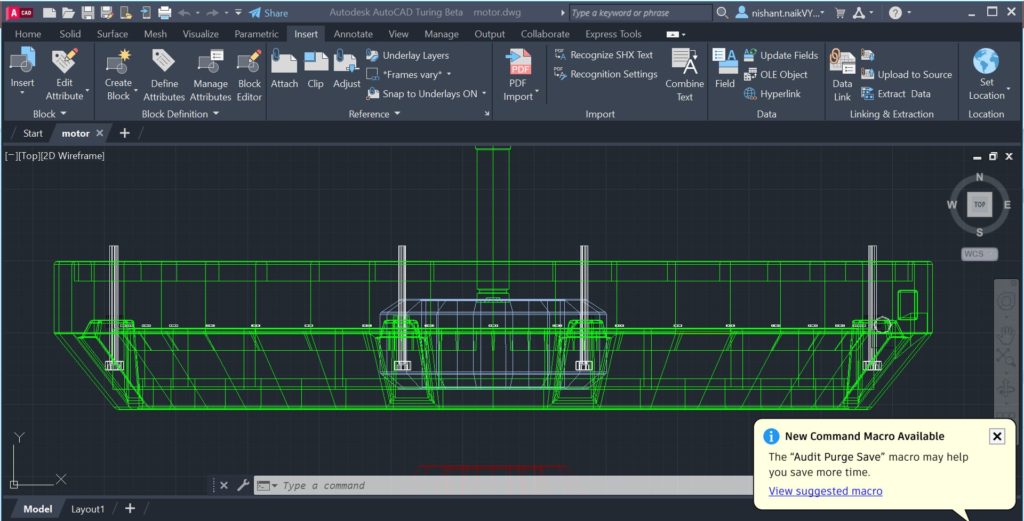 My Insights Macro Advisor AutoCAD 2023