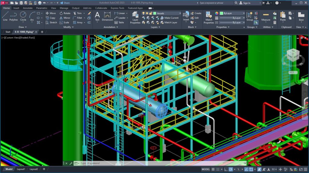 3D Graphics AutoCAD 2023