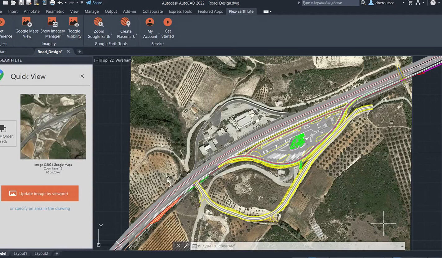 Use Google Maps In AutoCAD For Free With Plex Earth Lite AutoCAD Blog 