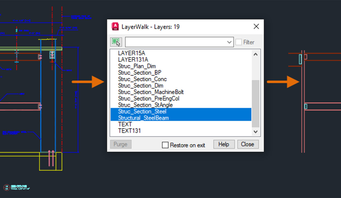 Cleaning Up Layers Feature