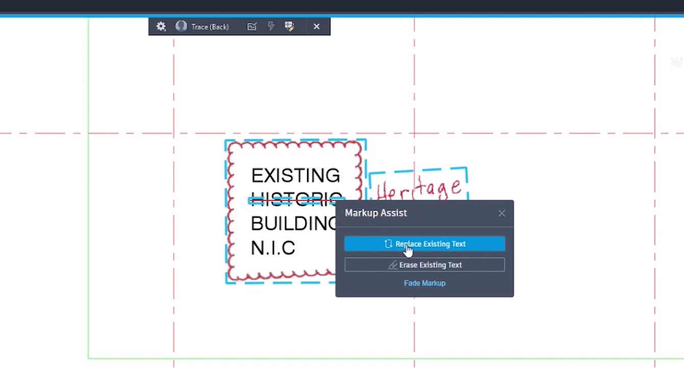 Markup Features in AutoCAD Feature