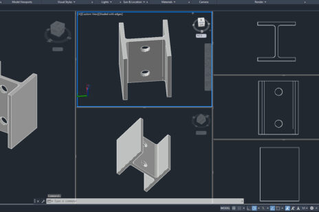 Model Space Viewports